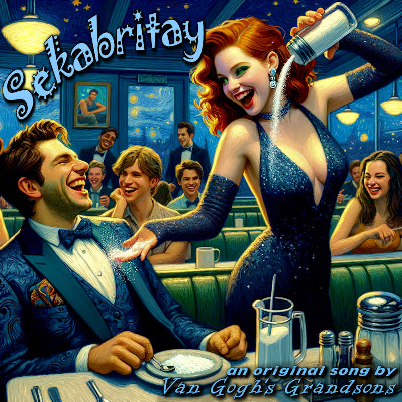 Van Gogh's Grandsons Cover Art Example